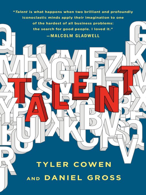 Title details for Talent by Tyler Cowen - Available